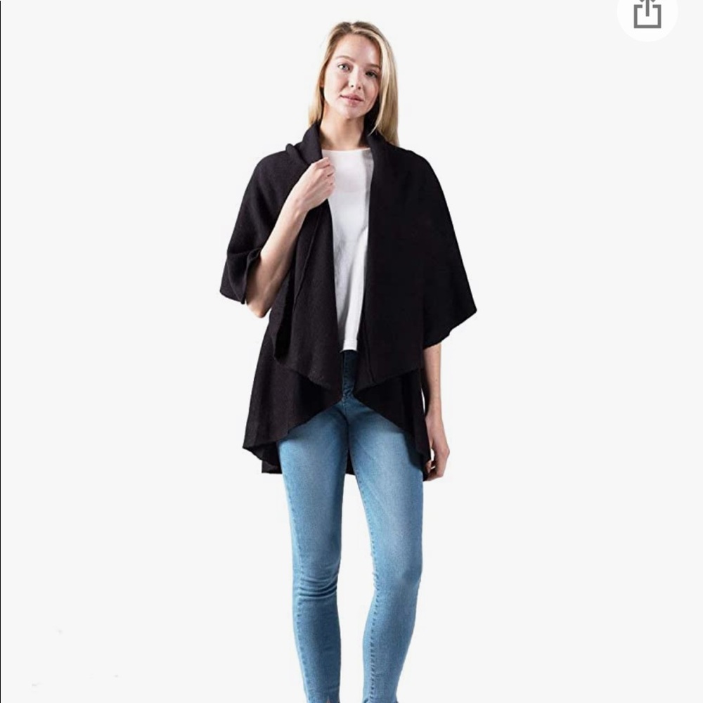 Look By M Shawl Vest